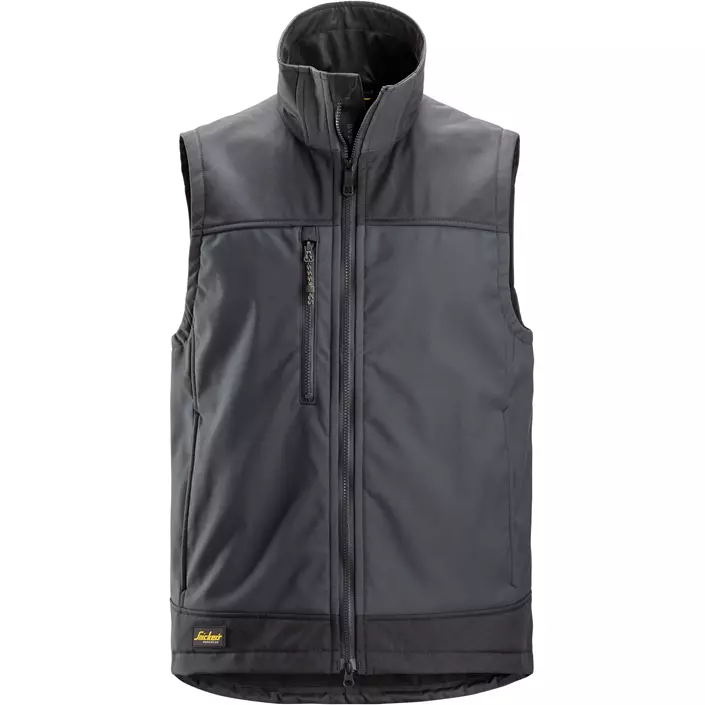 Snickers AllroundWork softshellväst 4506, Steel Grey/Dark Steel Grey, large image number 0