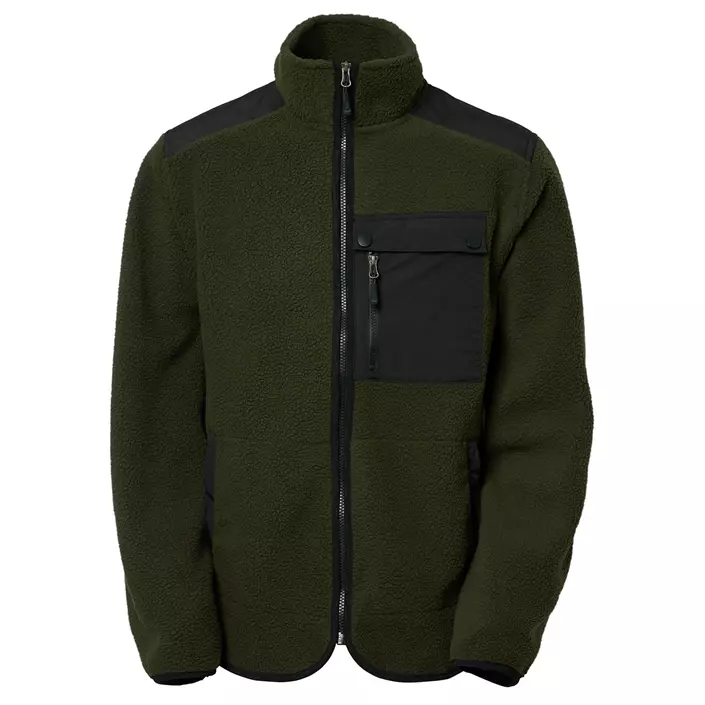 South West Paul fiber pile jacket, Olive Green, large image number 0