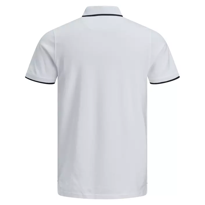 Jack & Jones JJEPAULOS kurzärmliges Poloshirt, Weiß, large image number 2