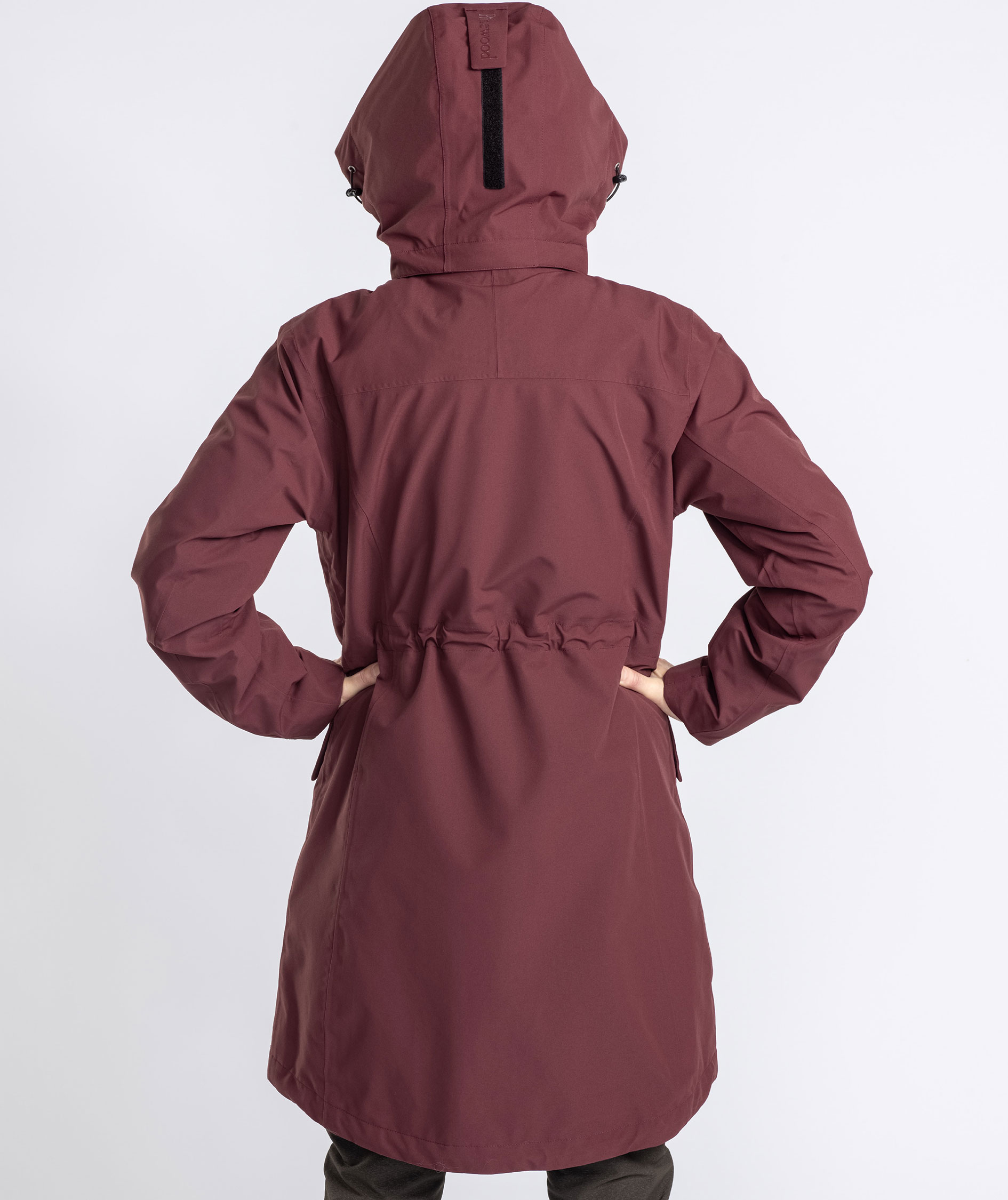 Pinewood dame regnparka, Earth Plum, large image number 3