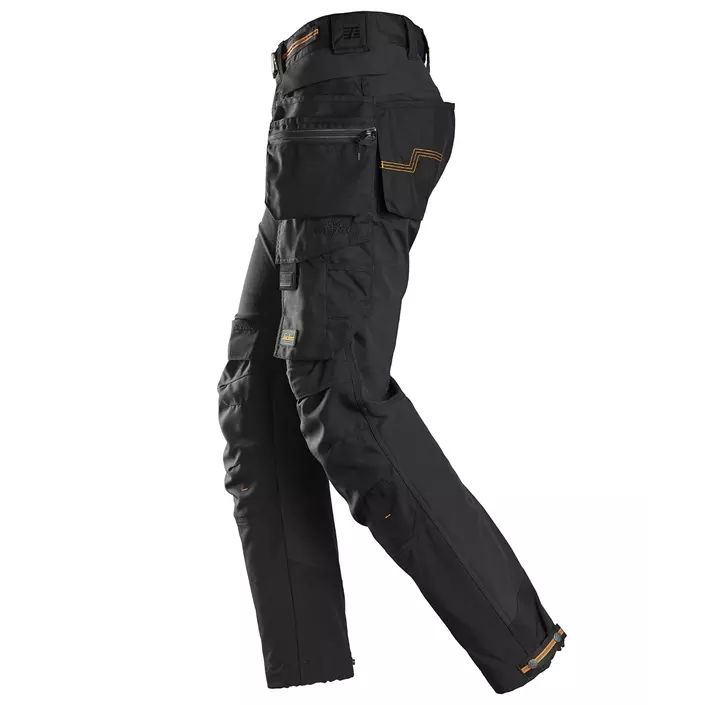 Snickers AllroundWork Gore Windstopper® craftsman trousers 6515, Black, large image number 3