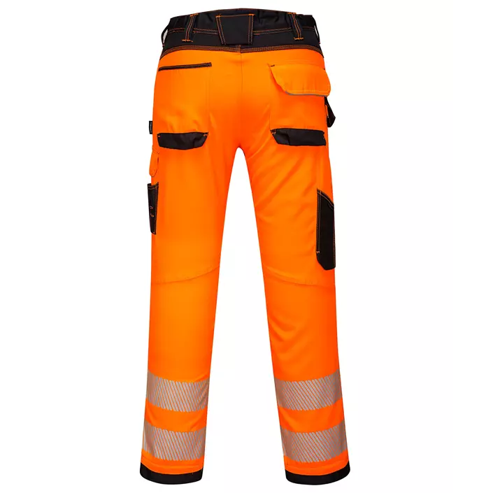 Portwest PW3 work trousers, Hi-Vis Orange/Black, large image number 1