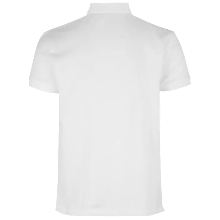 ID business polo with stretch, White, large image number 1