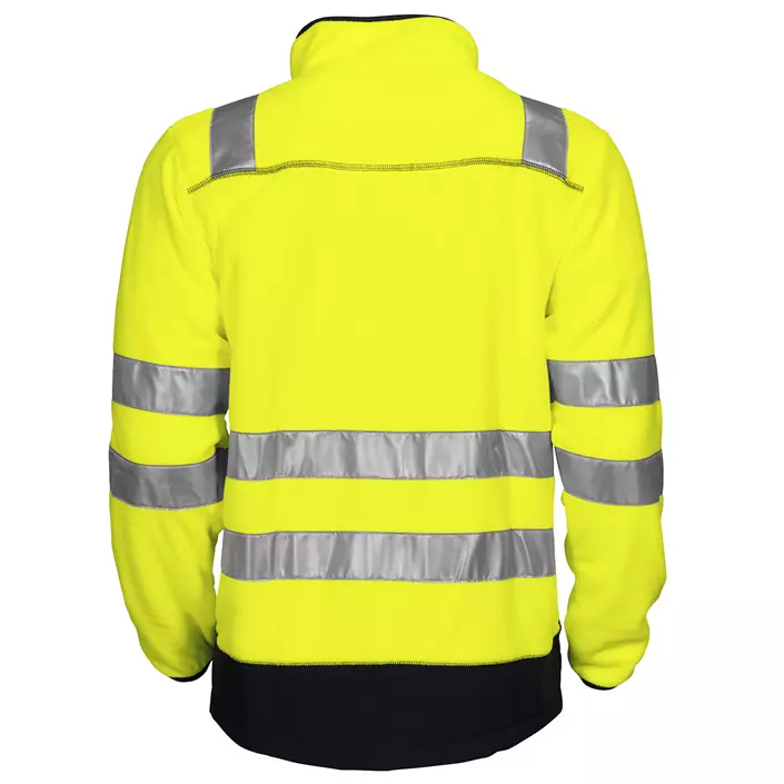 ProJob fleece jacket 6303, Hi-vis Yellow/Black, large image number 2