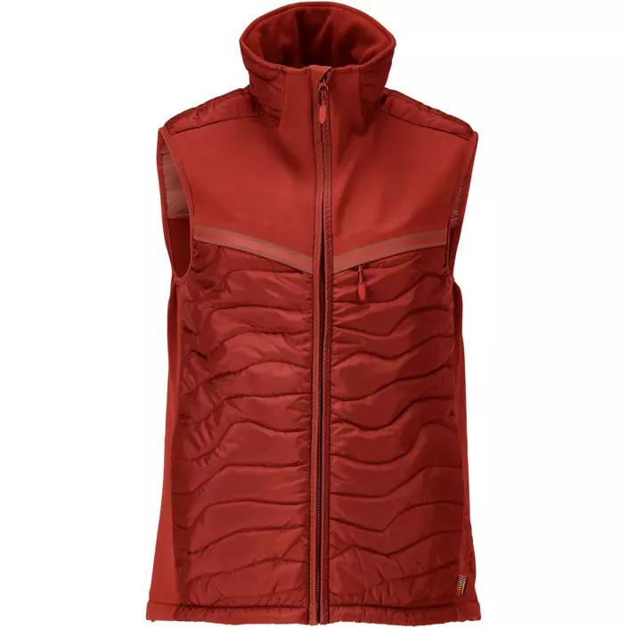 Mascot Customized quilted vest, Autumn red, large image number 0