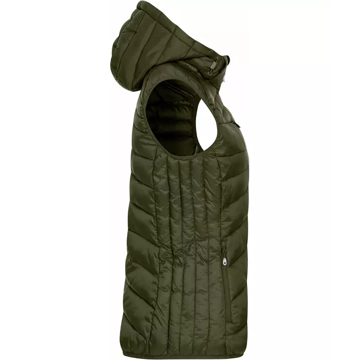 Clique Idaho women's quilted vest, Fog Green, large image number 2