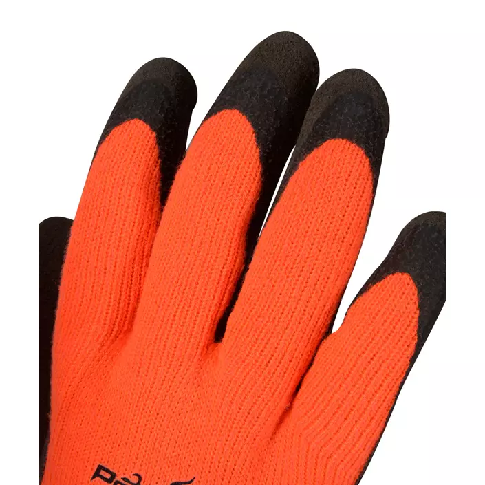 OX-ON PowerGrab Thermo arbeidshansker, Oransje/Svart, large image number 3