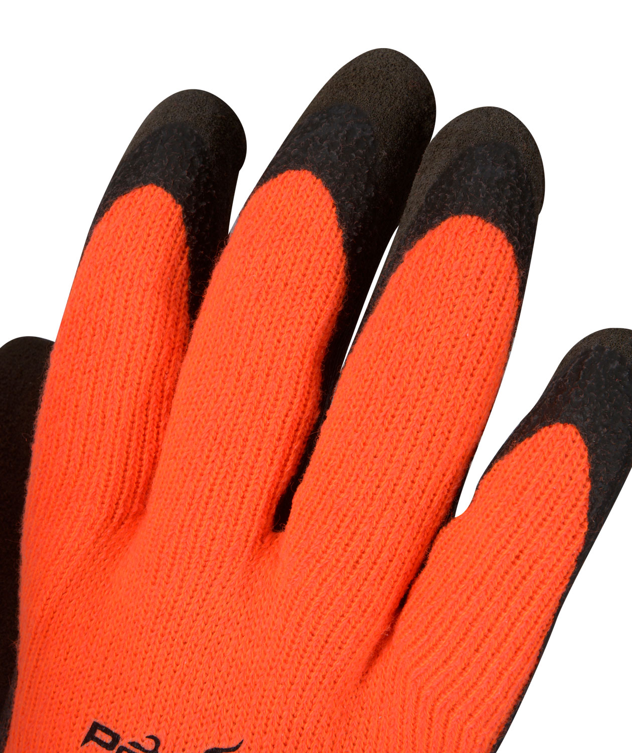 OX-ON PowerGrab Thermo work gloves, Orange/Black