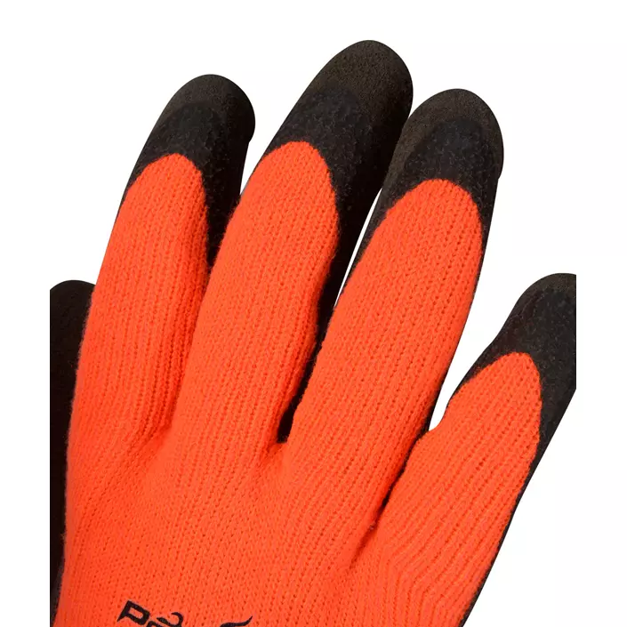 OX-ON PowerGrab Thermo work gloves, Orange/Black, large image number 1