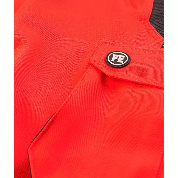 Engel Safety Light overall, Hi-vis Rød/Sort, large image number 2
