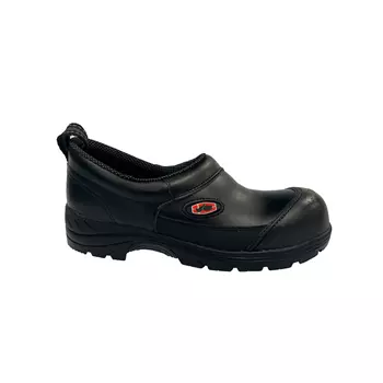 Euro-Dan Comfort safety clogs with heel cover S3, Black
