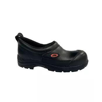 Euro-Dan Comfort safety clogs with heel cover S3, Black