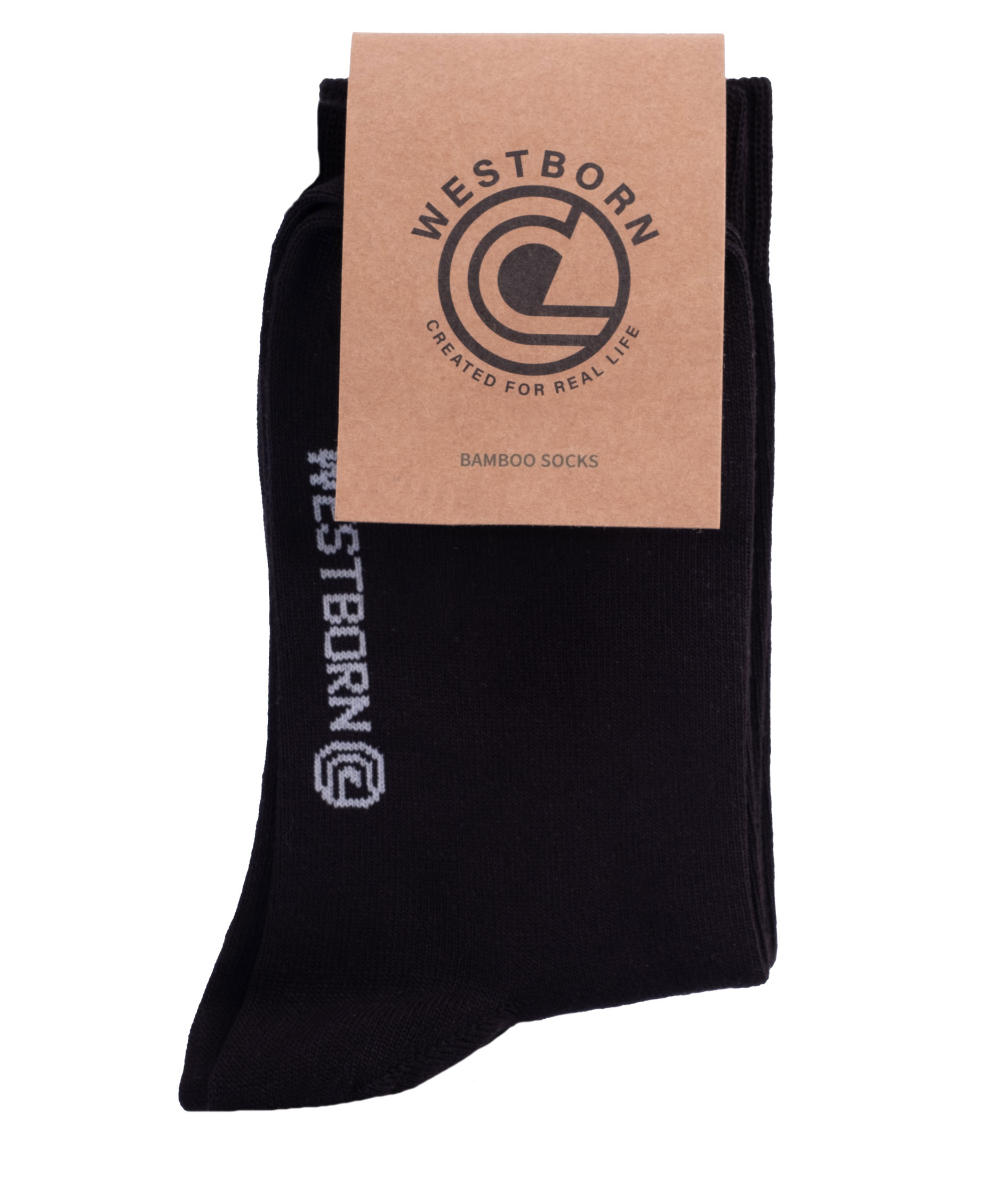Westborn bamboo socks, Black