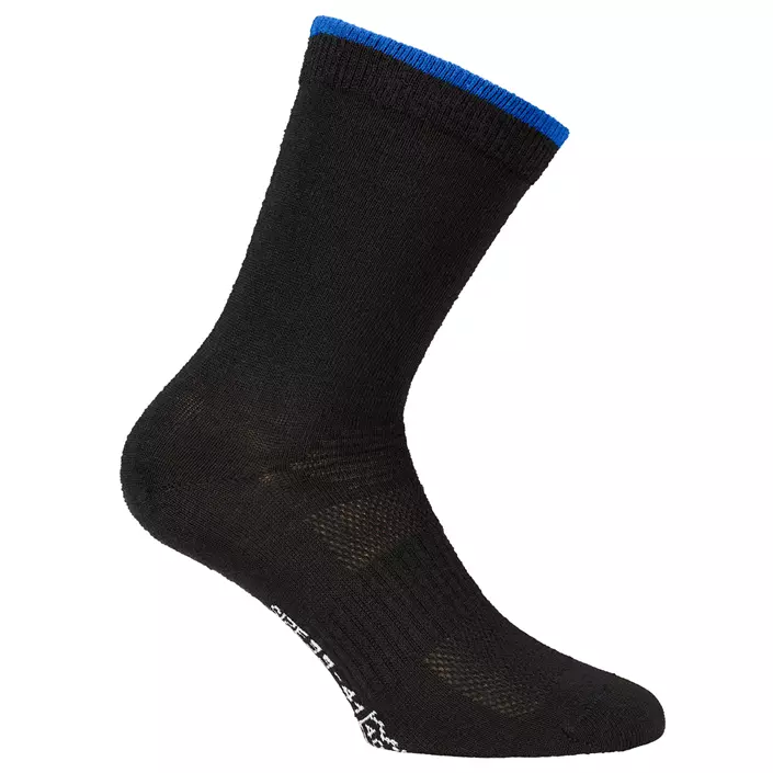 Jalas lette sokker med merinoull, Svart, large image number 0