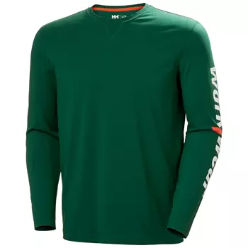 Helly Hansen langærmet T-shirt, Grøn