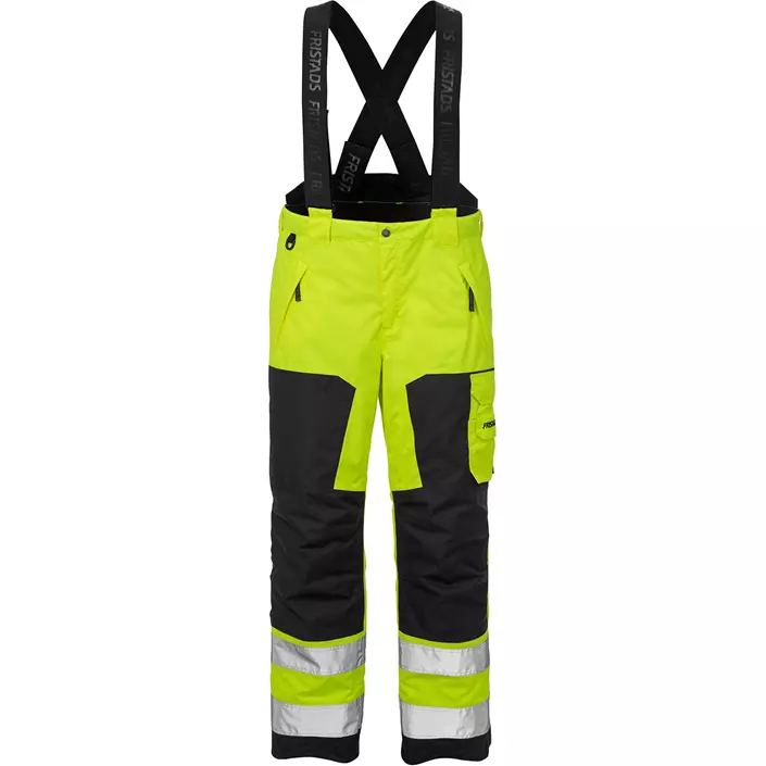 Fristads Airtech® winter trousers 2035, Hi-vis Yellow/Black, large image number 0