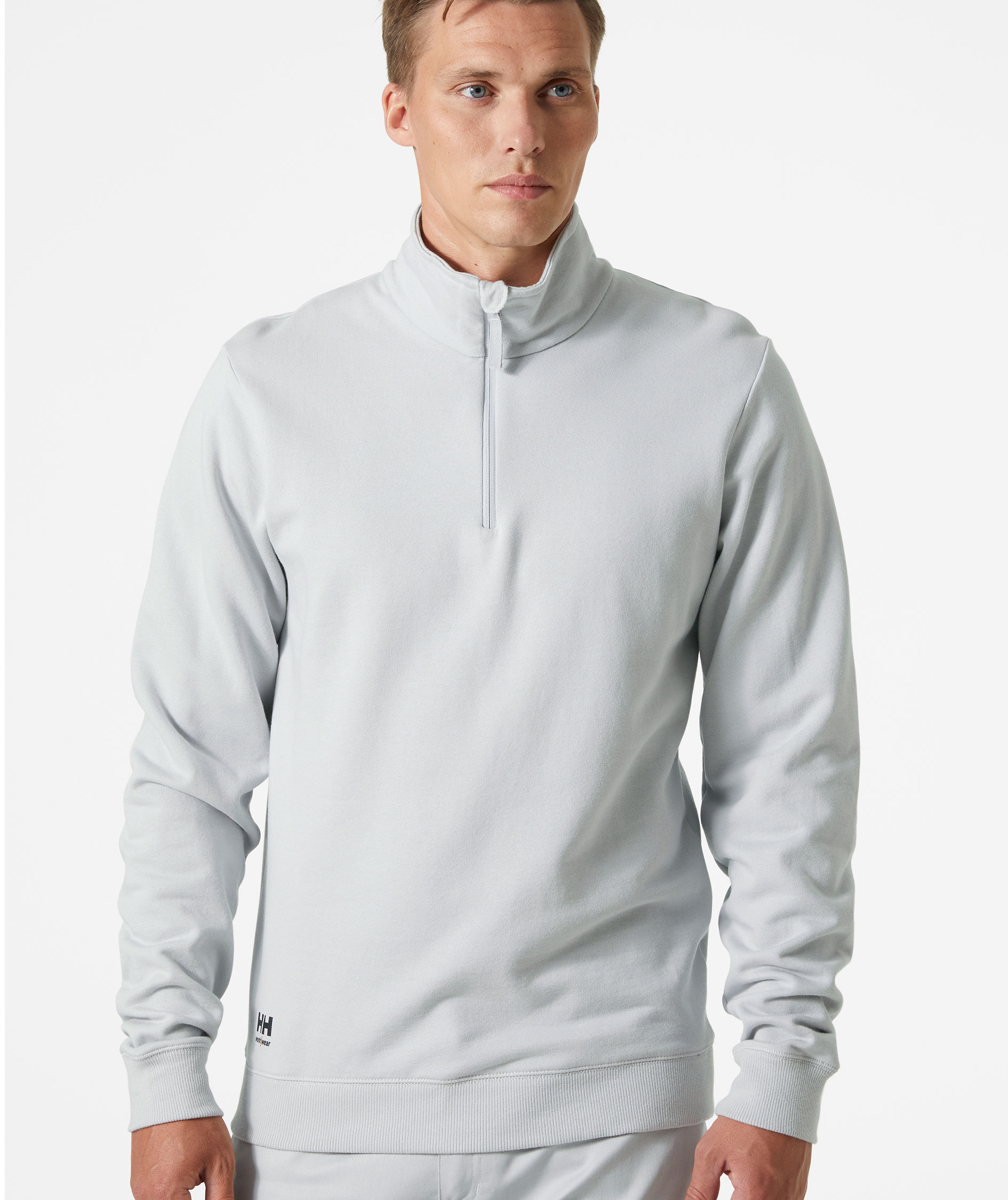 Helly Hansen Classic Half Zip Sweatshirt, Grey fog