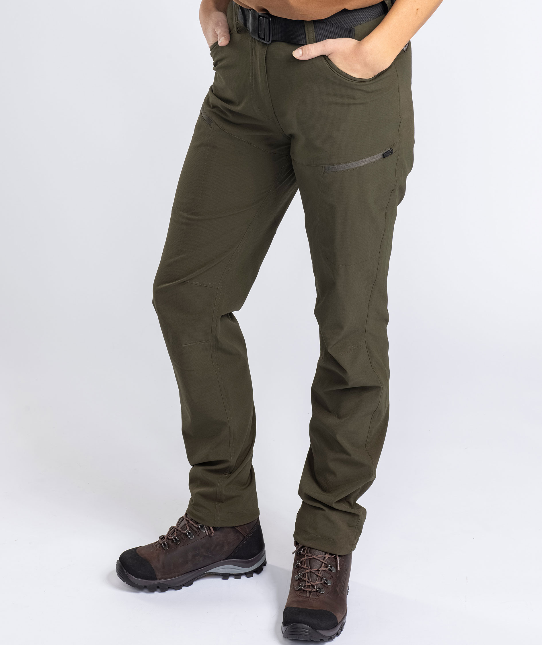 Pinewood&nbsp;NatureSafe Hiking damebukser, Moss green, large image number 1