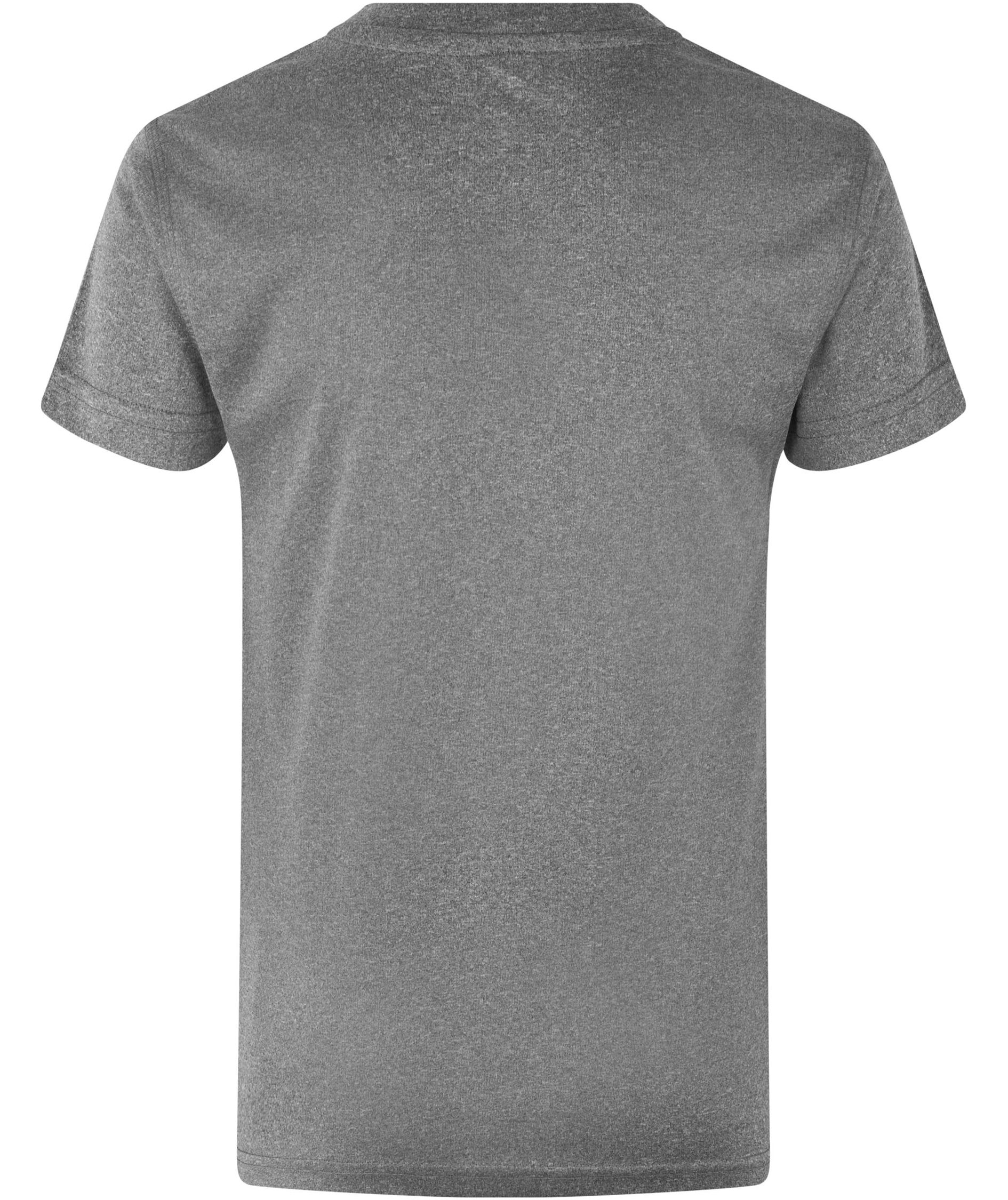 ID  Yes Active T-shirt for kids, Grey Melange, large image number 1