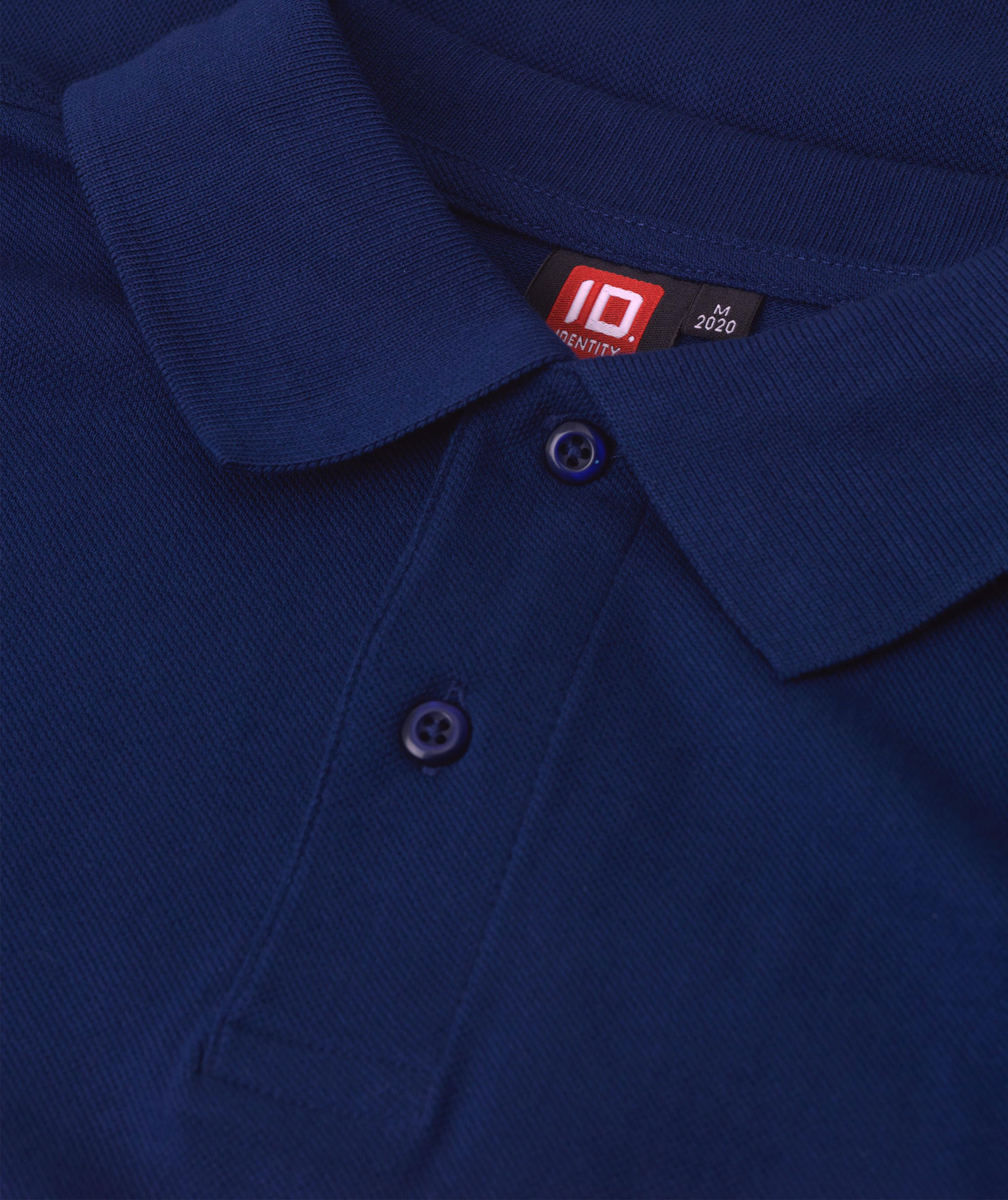 ID Yes Polo shirt, Dark royal blue, large image number 3