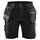 Blåkläder hantverksshorts, Svart, Svart, swatch