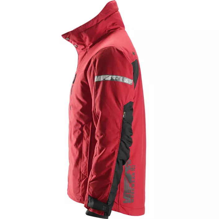 Snickers AllroundWork 37.5® winter work jacket 1100, Red/Black, large image number 3