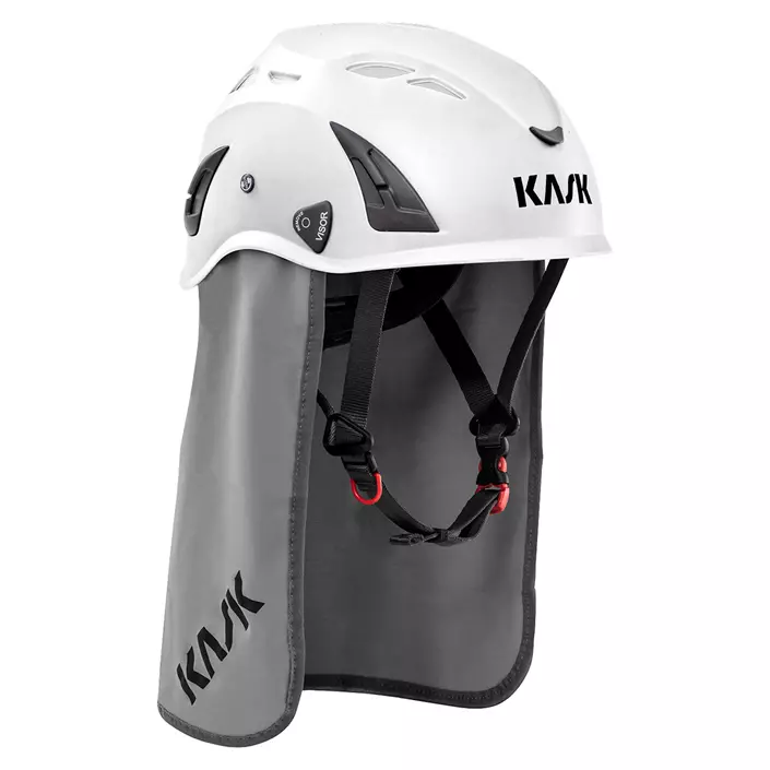 Kask neck guard for Plasma safety helmet, Grey, Grey, large image number 0