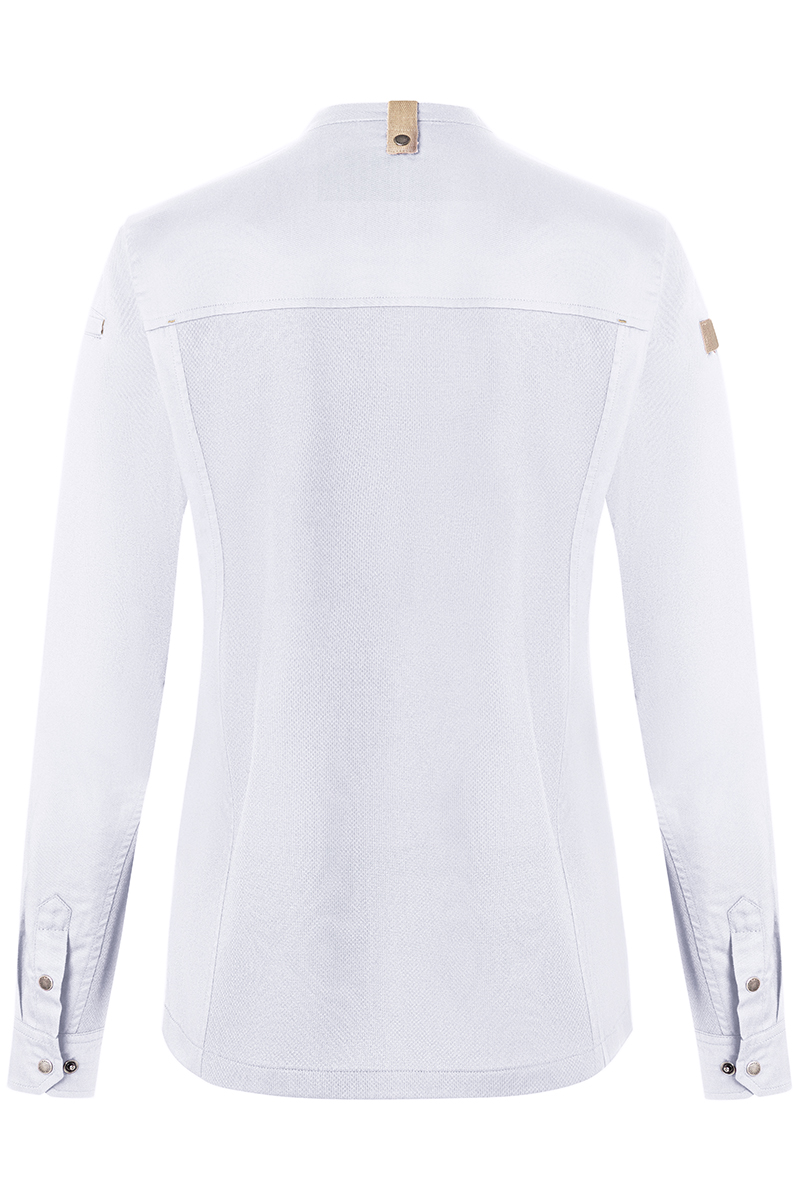 Karlowsky Green-Generation dame kokkejakke, White , large image number 2