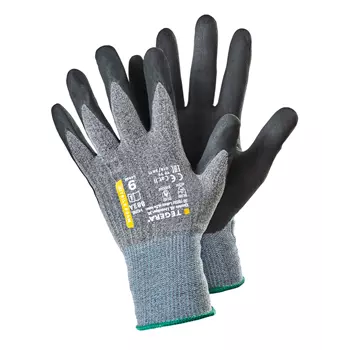 Tegera 883A work gloves all-round, Black/Grey