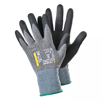 Tegera 883A work gloves all-round, Black/Grey