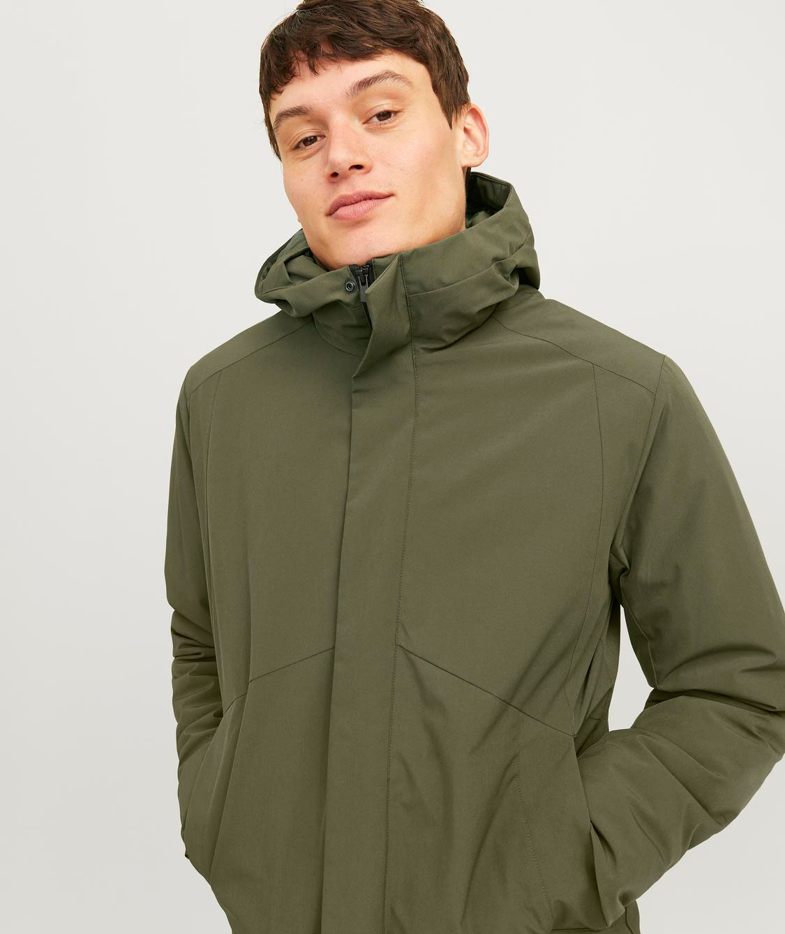 Jack & Jones JJEKEEN winter jacket, Grape leaf, large image number 5