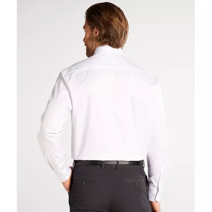 Eterna Cover Twill Comfort fit ultra långärmad skjorta 72 cm, White, large image number 2