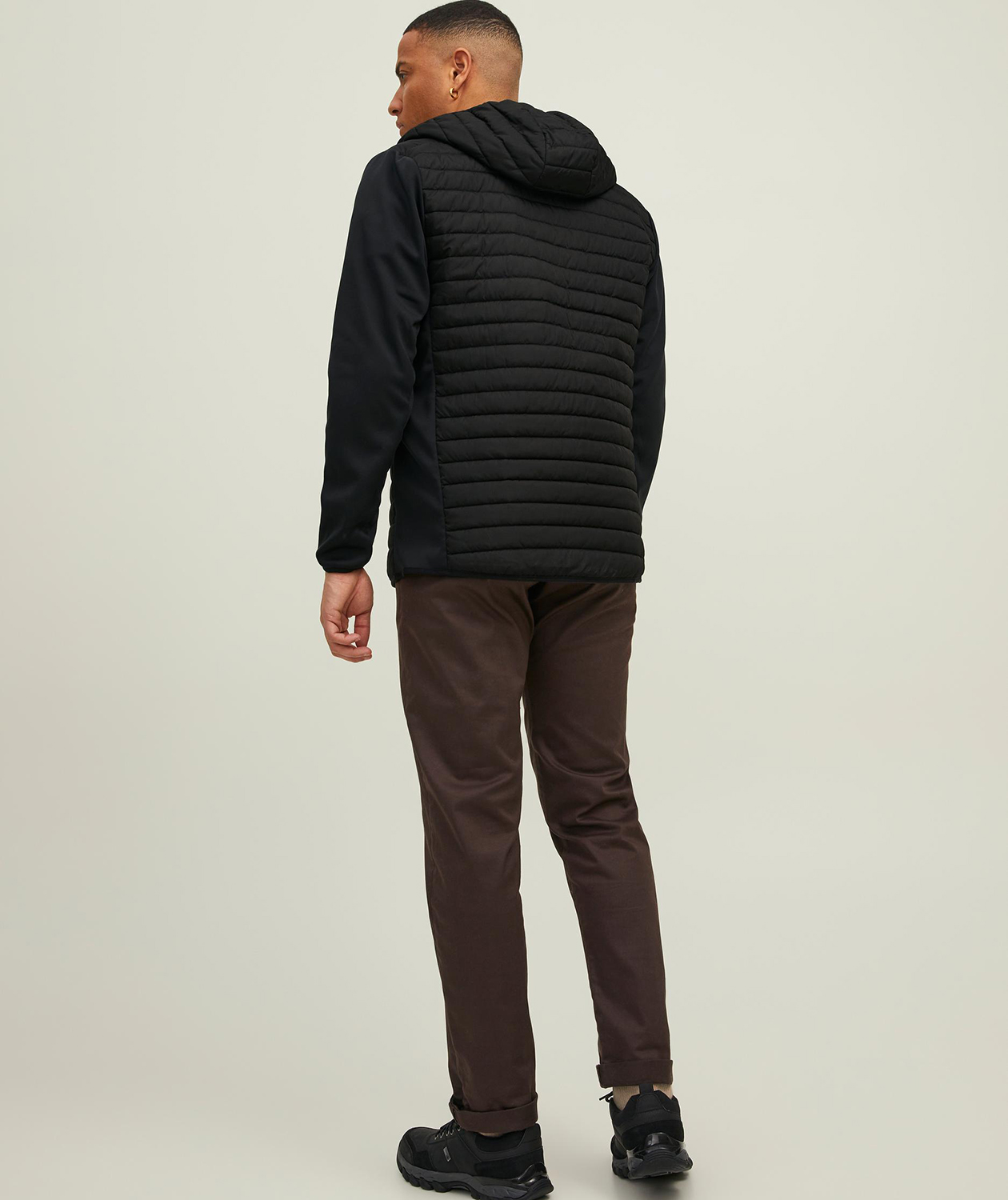 Jack & Jones JJEMULTI Quiltet jakke, Black, Black, large image number 2