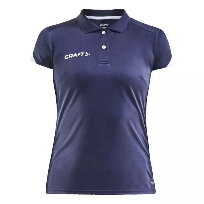 Craft Pro Control Impact dame polo T-skjorte, Navy/White, large image number 0