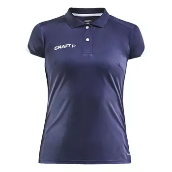 Craft Pro Control Impact dame polo T-skjorte, Navy/White