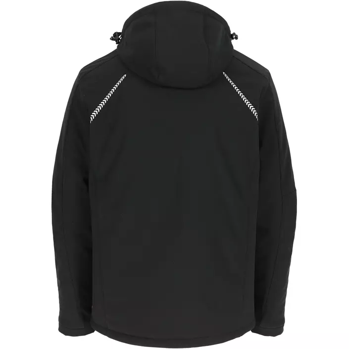 HEROCK Taris fodrad softshelljacka, Black, large image number 3