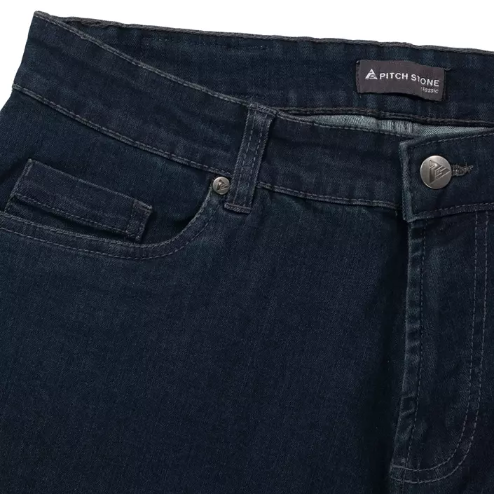 Pitch Stone Slim Fit jeans dam, Dark blue washed, large image number 1