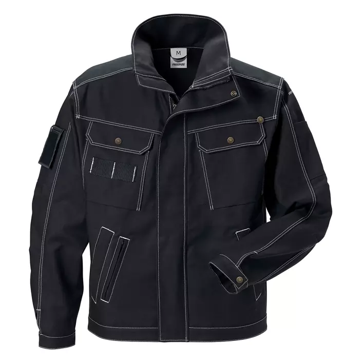 Fristads work jacket 451, Black, large image number 0