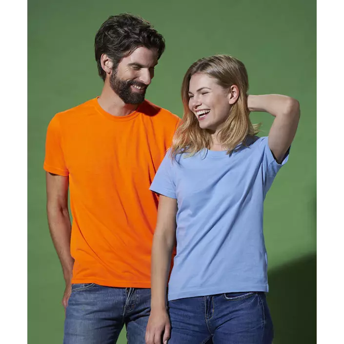Clique New Classic T-shirt, Hi-vis Orange, large image number 4