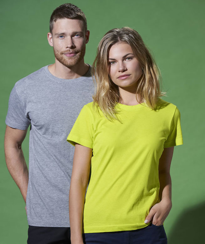 Clique Basic dame T-shirt, Refleks Gr&oslash;n, large image number 4