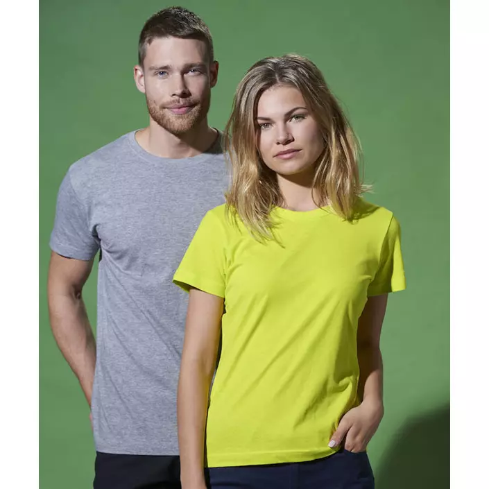 Clique Basic dame T-shirt, Refleks Grøn, large image number 4