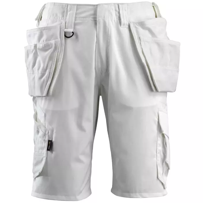 Mascot Olot craftsman shorts, White, large image number 0