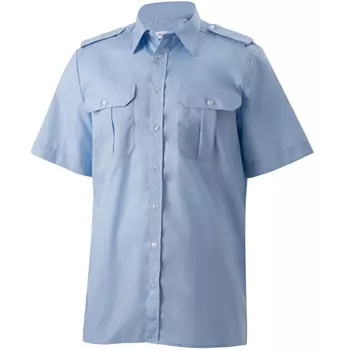 Kümmel Frank Classic fit kortärmad pilotskjorta, Ljusblå