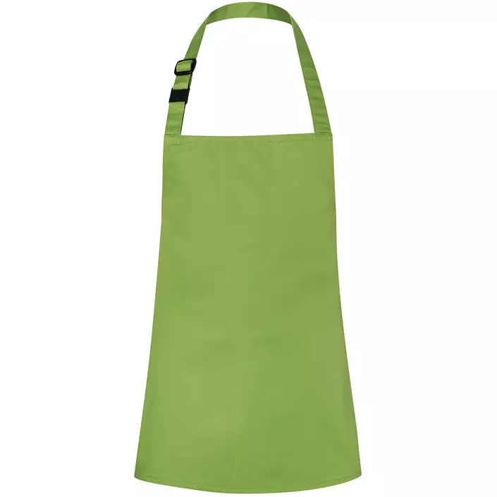 Karlowsky bröstlappsförkläde till barn, Lime, large image number 0