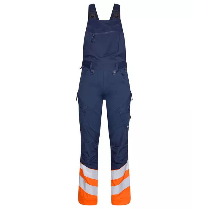 Engel Safety bib and brace, Blue Ink/Hi-Vis Orange, large image number 0