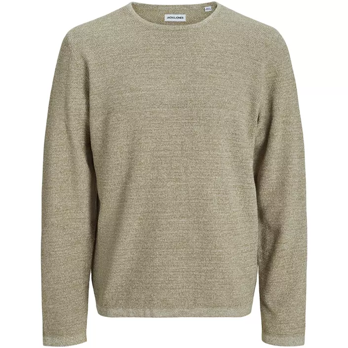 Jack & Jones JJEGEORGE stickad tröja, Coriander, large image number 0