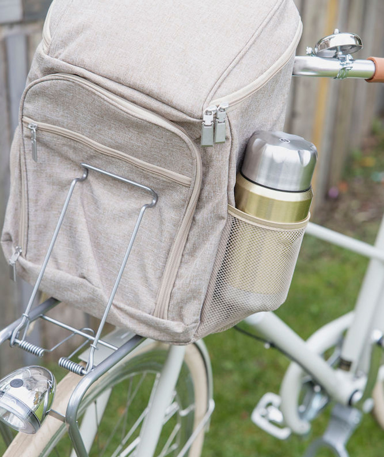 Sagaform City cool bag/backpack 21L, Beige, Beige, large image number 1