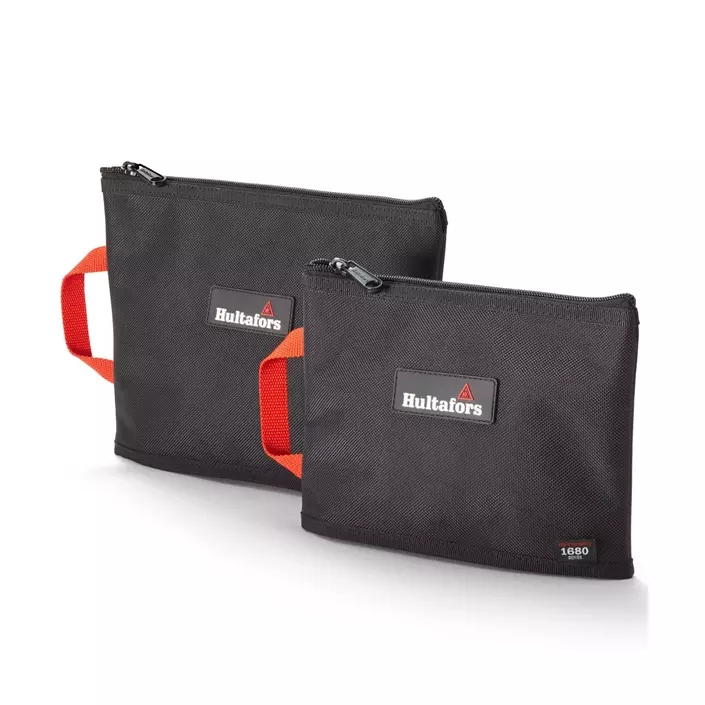 Hultafors Verktygspåse med dragkedja, Svart, Svart, large image number 0