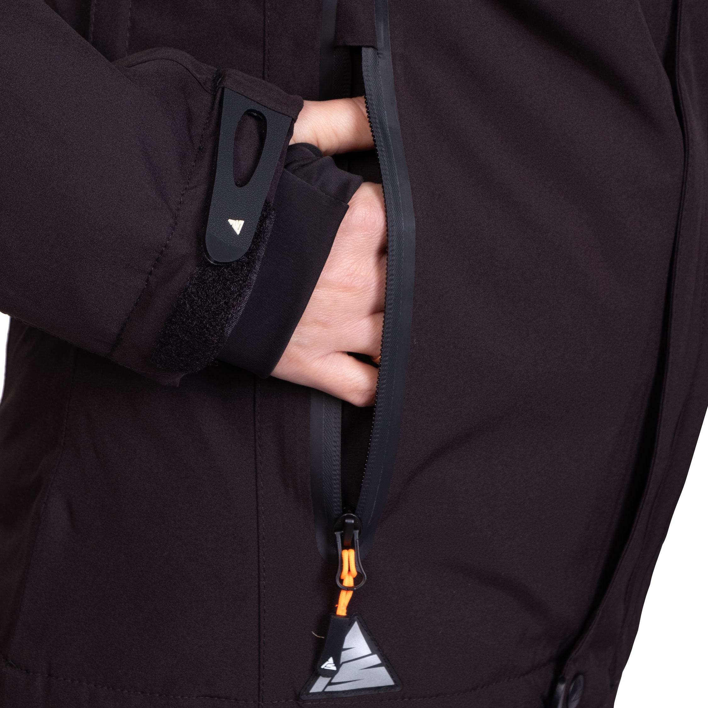 Pitch Stone dame skijakke, Black, large image number 4