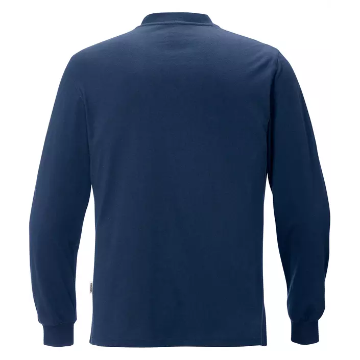 Fristads ESD long sleeved T-shirt 7082, Dark Marine Blue, large image number 1